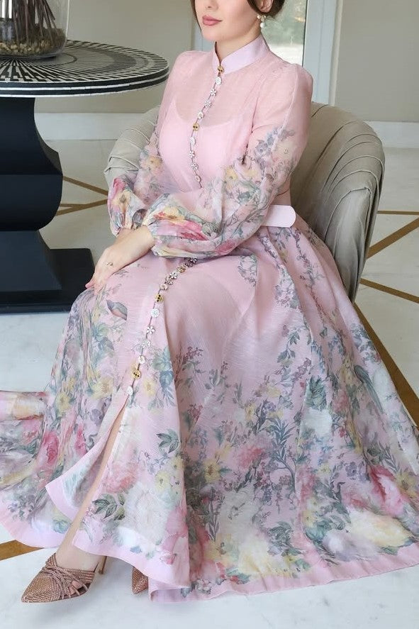 Floral Print Midi Dress