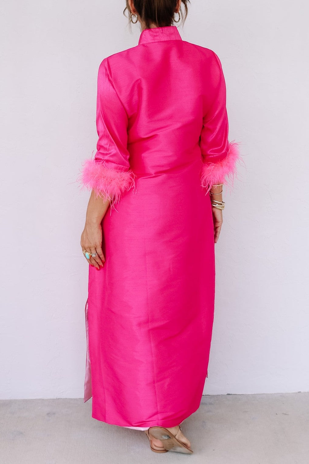 Bette Bouvier Pink Maxi Dress