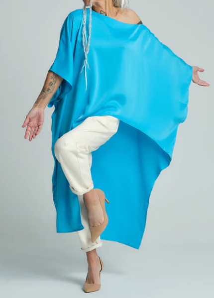 Off The Shoulder Oversized Tunic Top