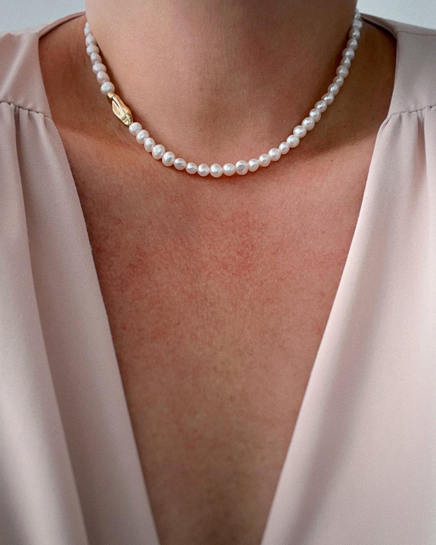 Shaped Pearl Nnecklace