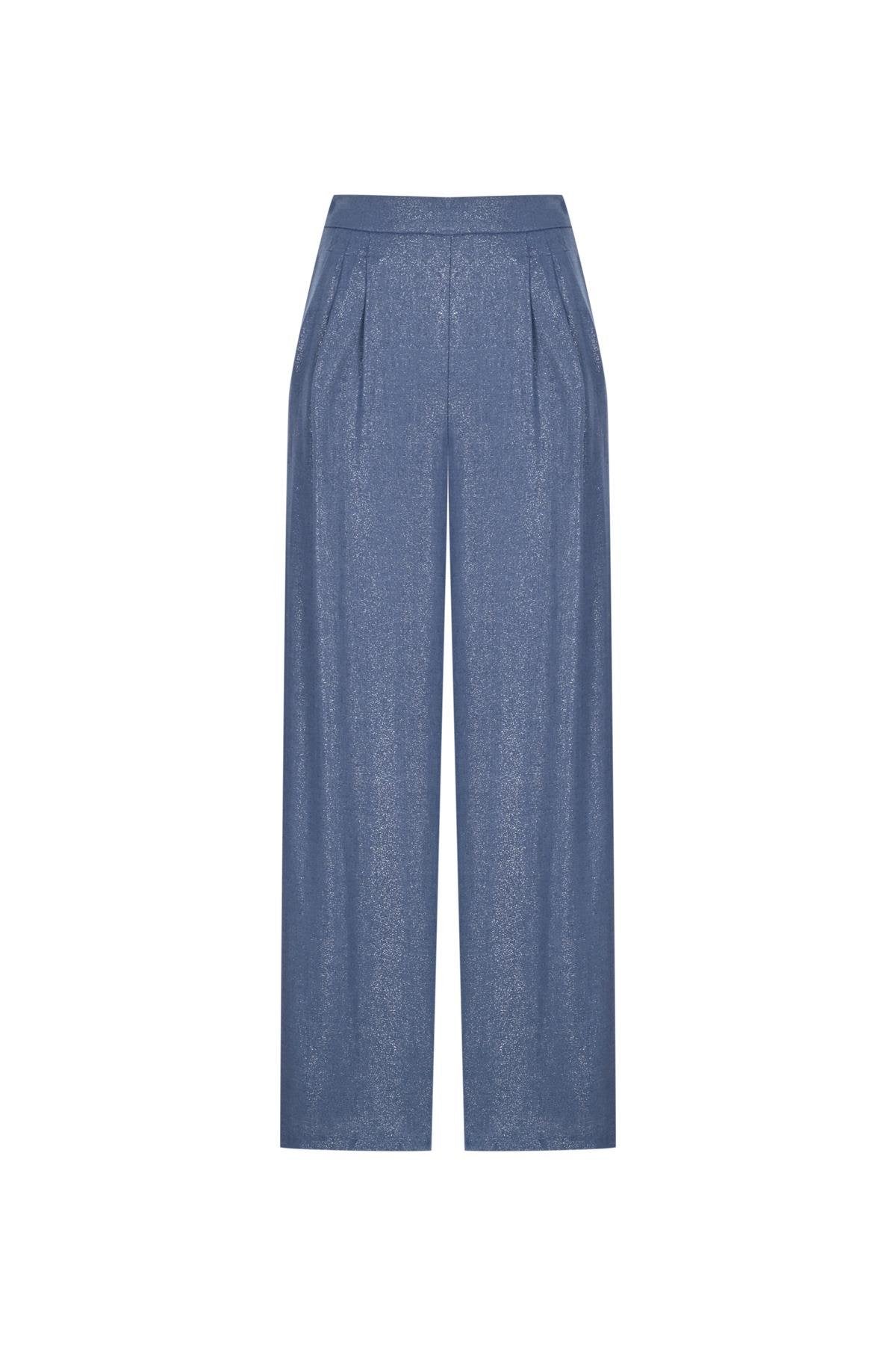 Linen Lace-Up Suspender Top Wide-Leg Pants Set