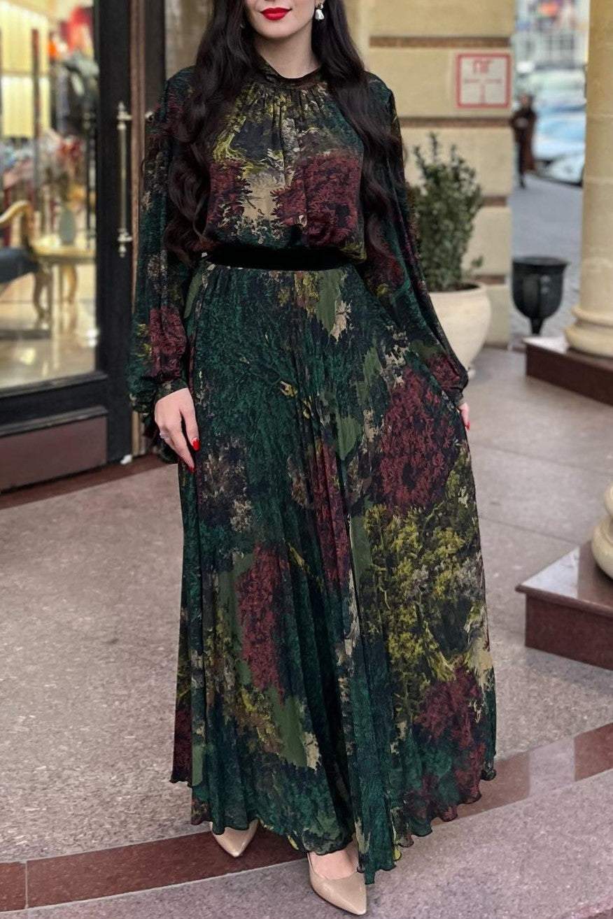 FLOWER 3D WRAP HIP SEXY DRESS