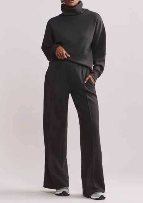 Comfy High-neckline 2pc Set