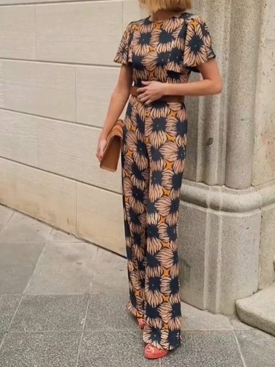 New Printed Chic Jumpsuit