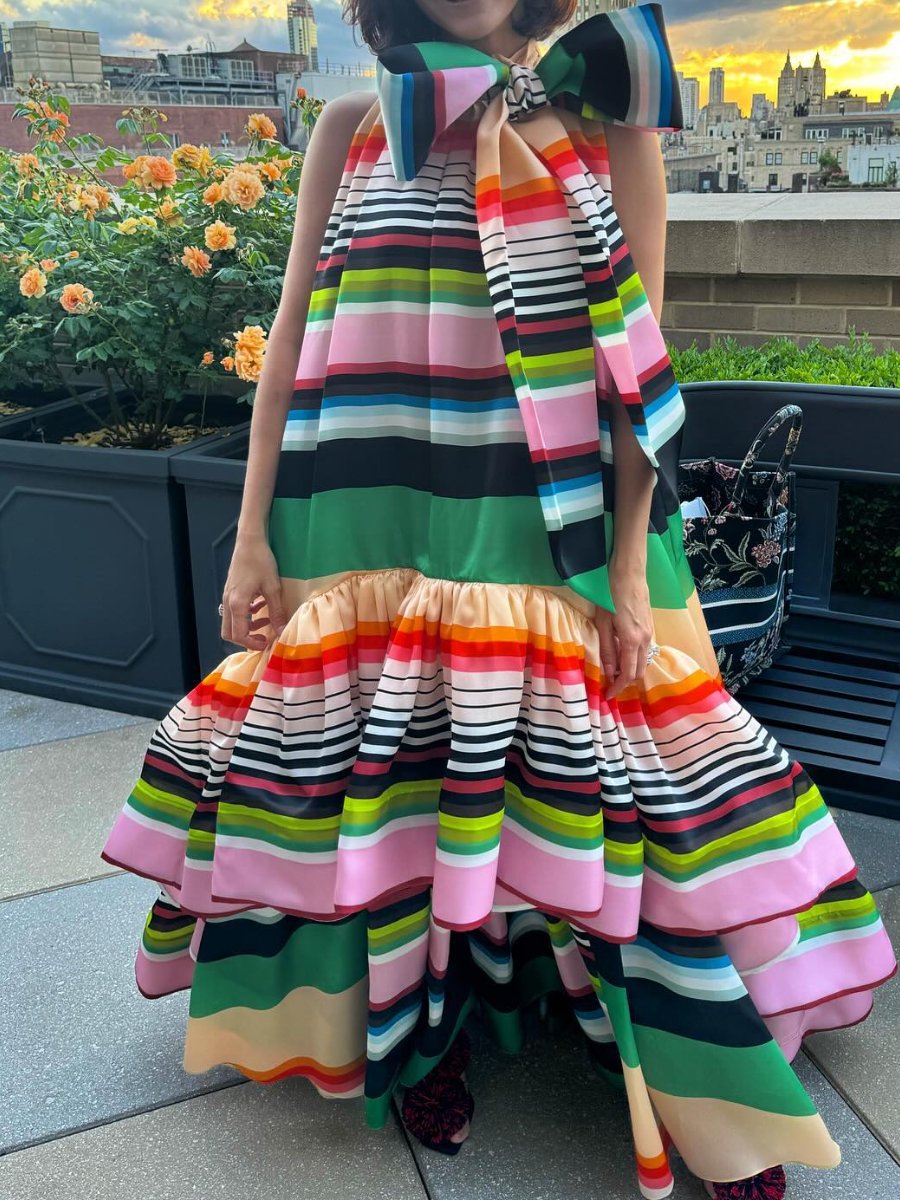 Fantastic Colorful Maxi Dress