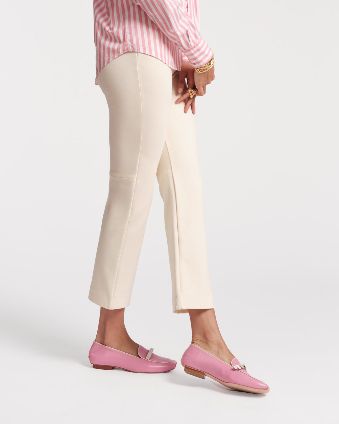 High-Rise Pull-On Pants