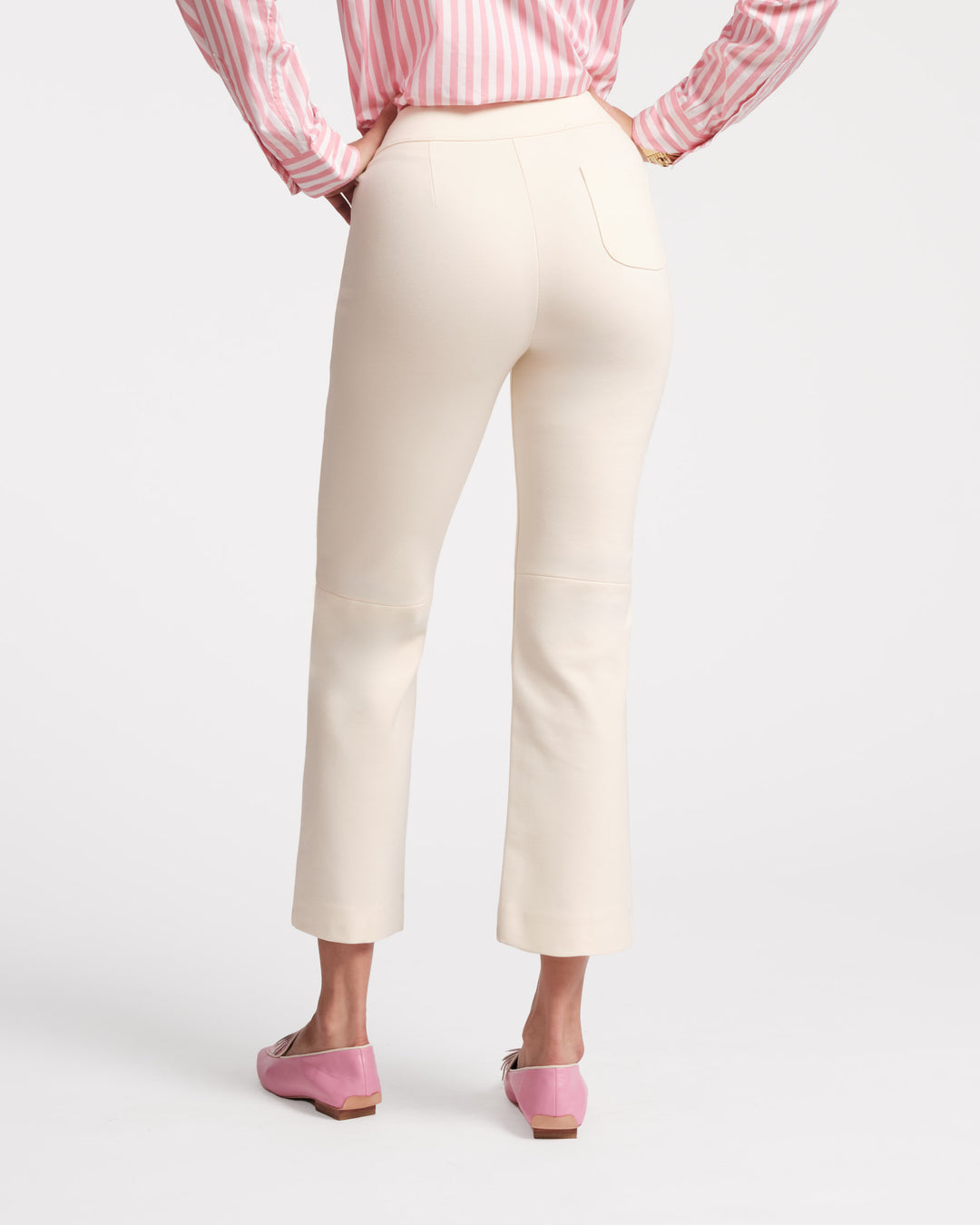 High-Rise Pull-On Pants
