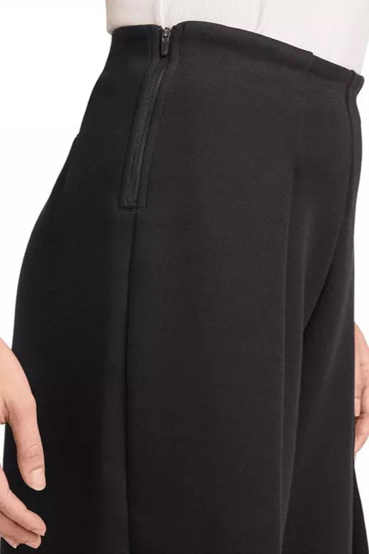Women's Quarter-Zip Top And Pleated Pants Set