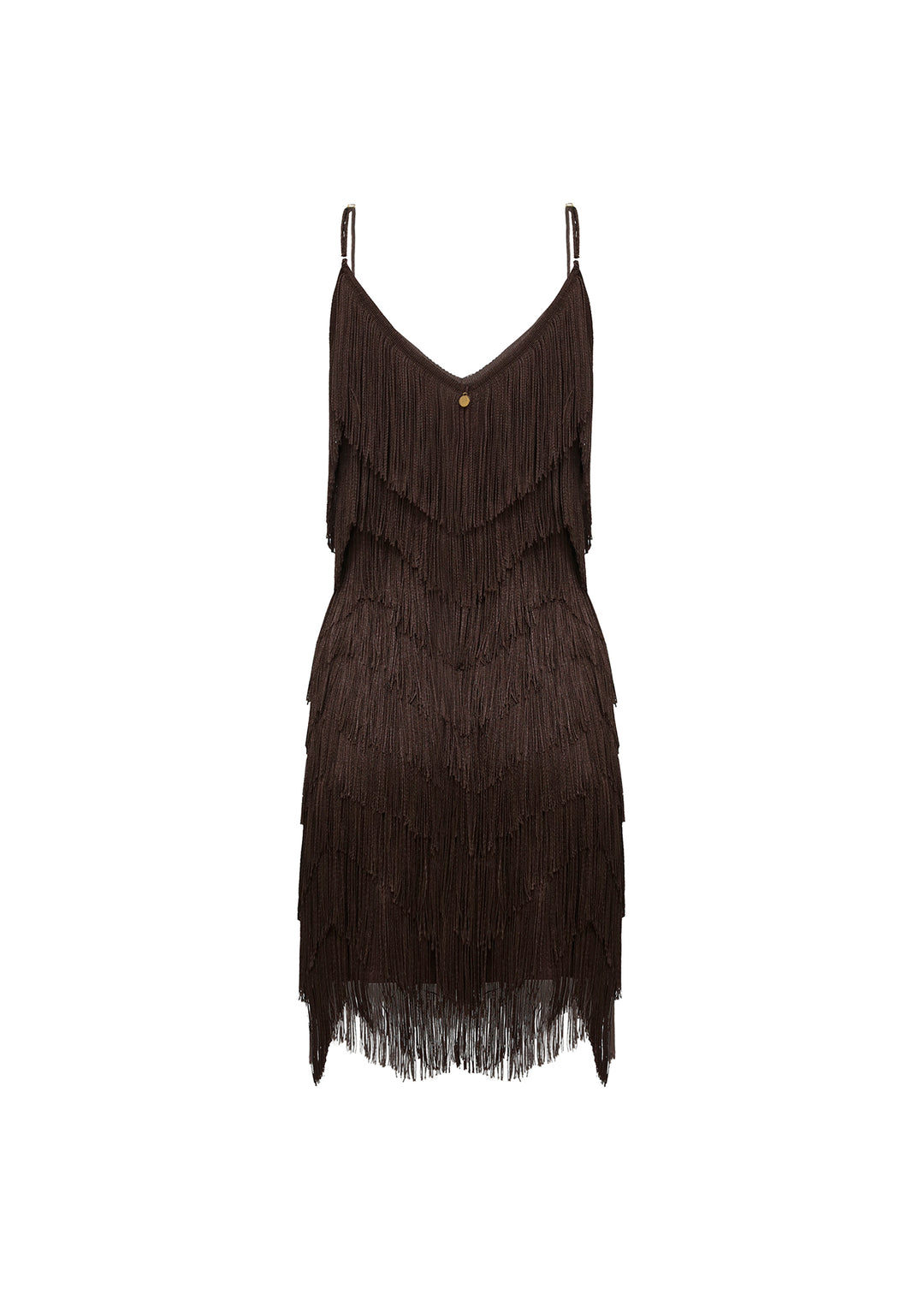 Women's Tassel Adjustable Strap Mini Dress