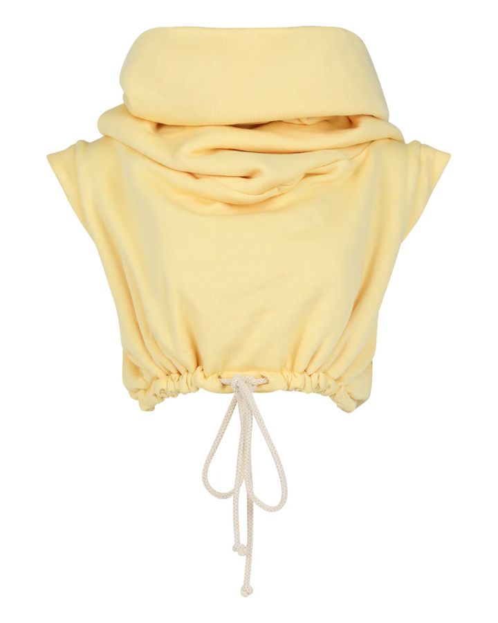 Irregular sweatshirt suit