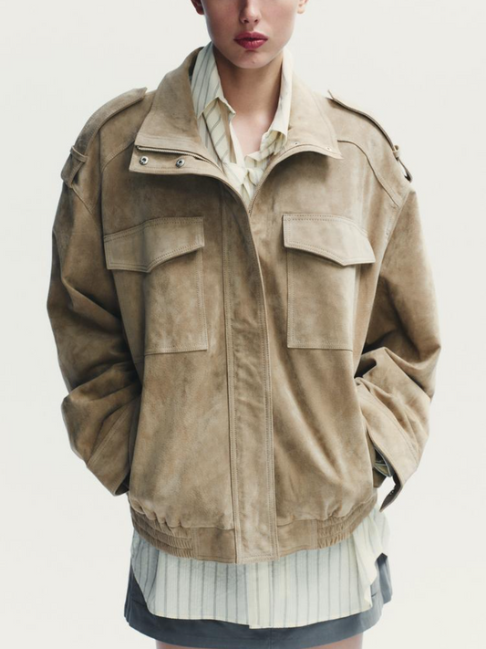 Autumn Khakis Pocket Coat