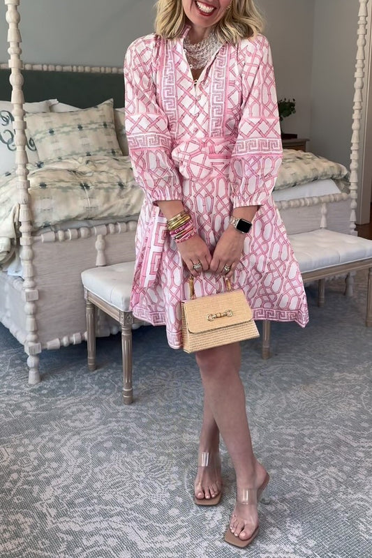 The Bamboo Printed Dress