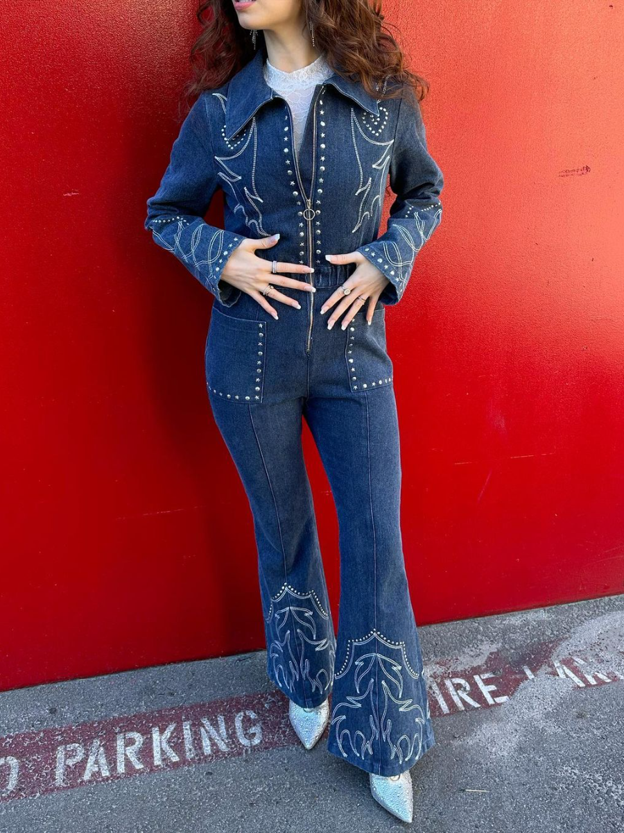 The Cowboy Denim Jumpsuit