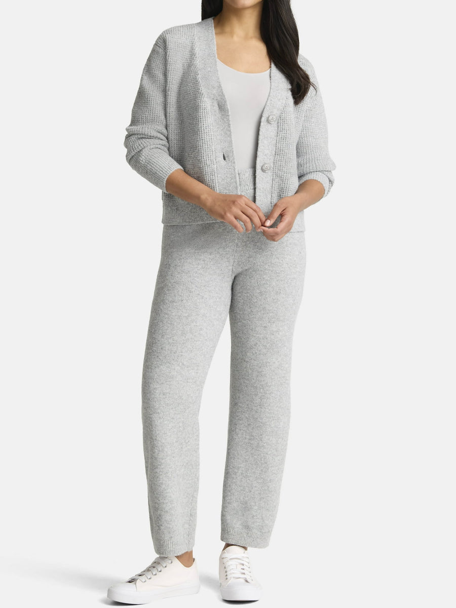 Women's Cardigan & Pants Sweater Set