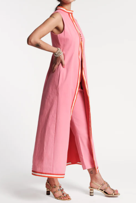 Chic Classy  Long Vest Coat