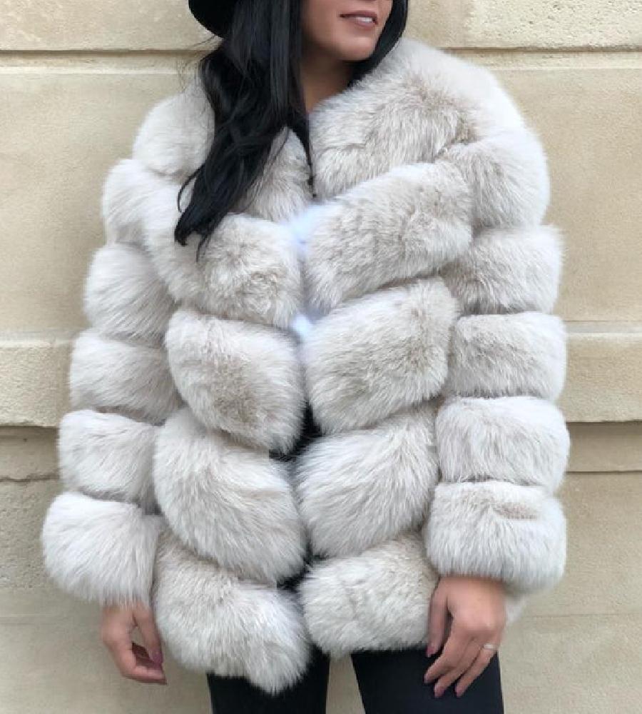 Stylish Long Bubble Coat