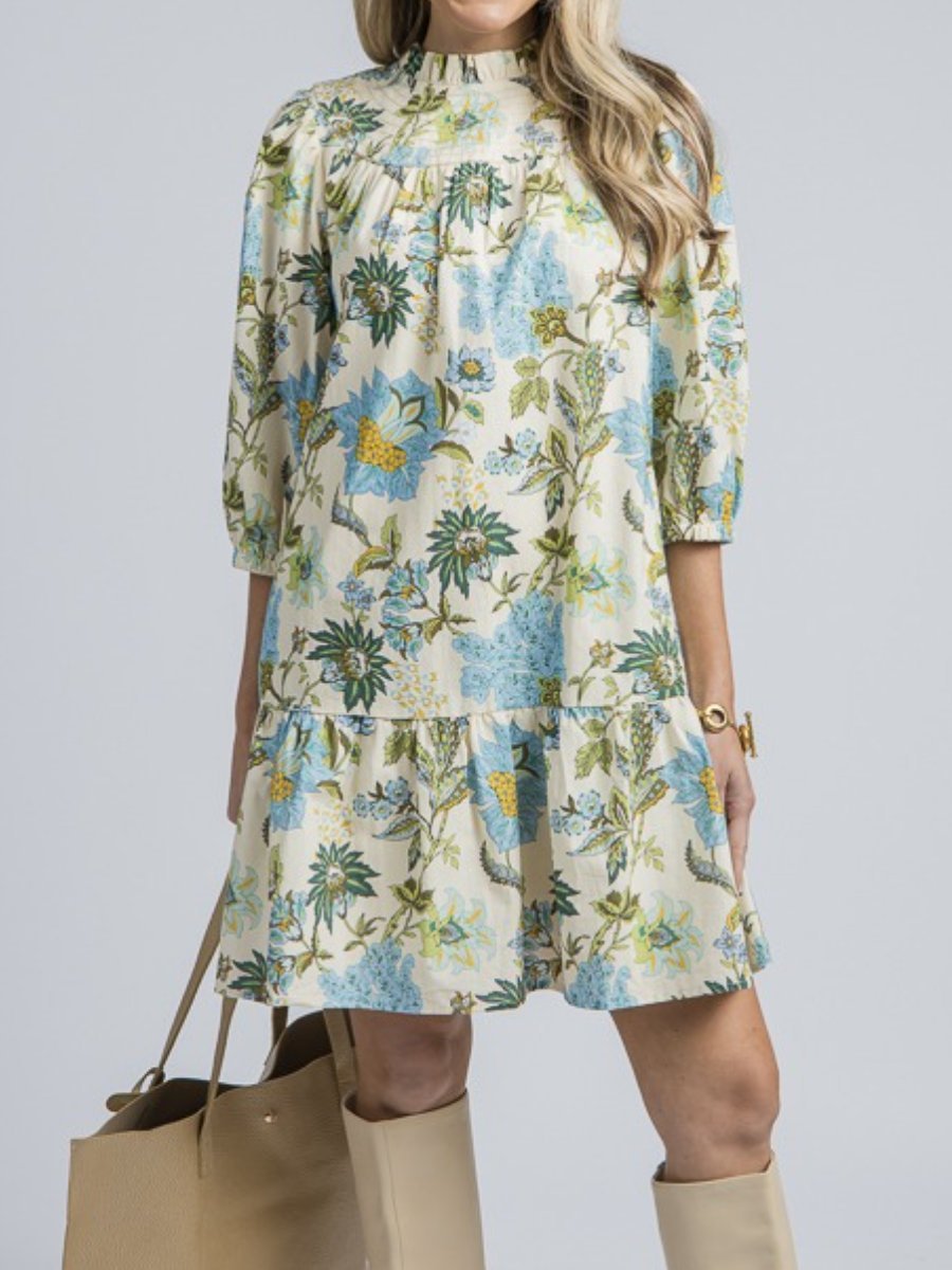 Camille Floral Mini Dress