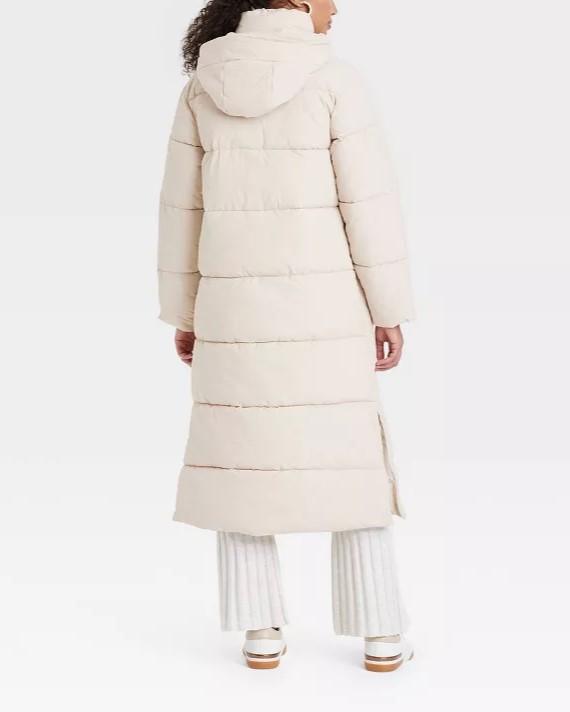 Women's Hooded Duvet Puffer Jacket