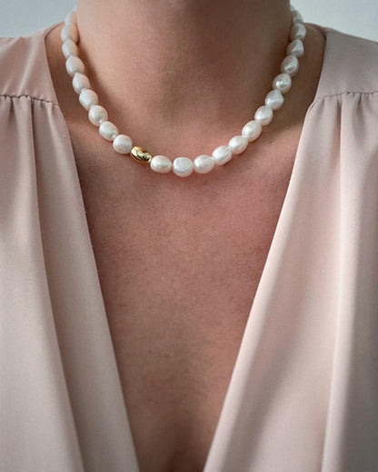 Shaped Pearl Nnecklace