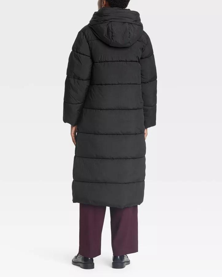 Women's Hooded Duvet Puffer Jacket