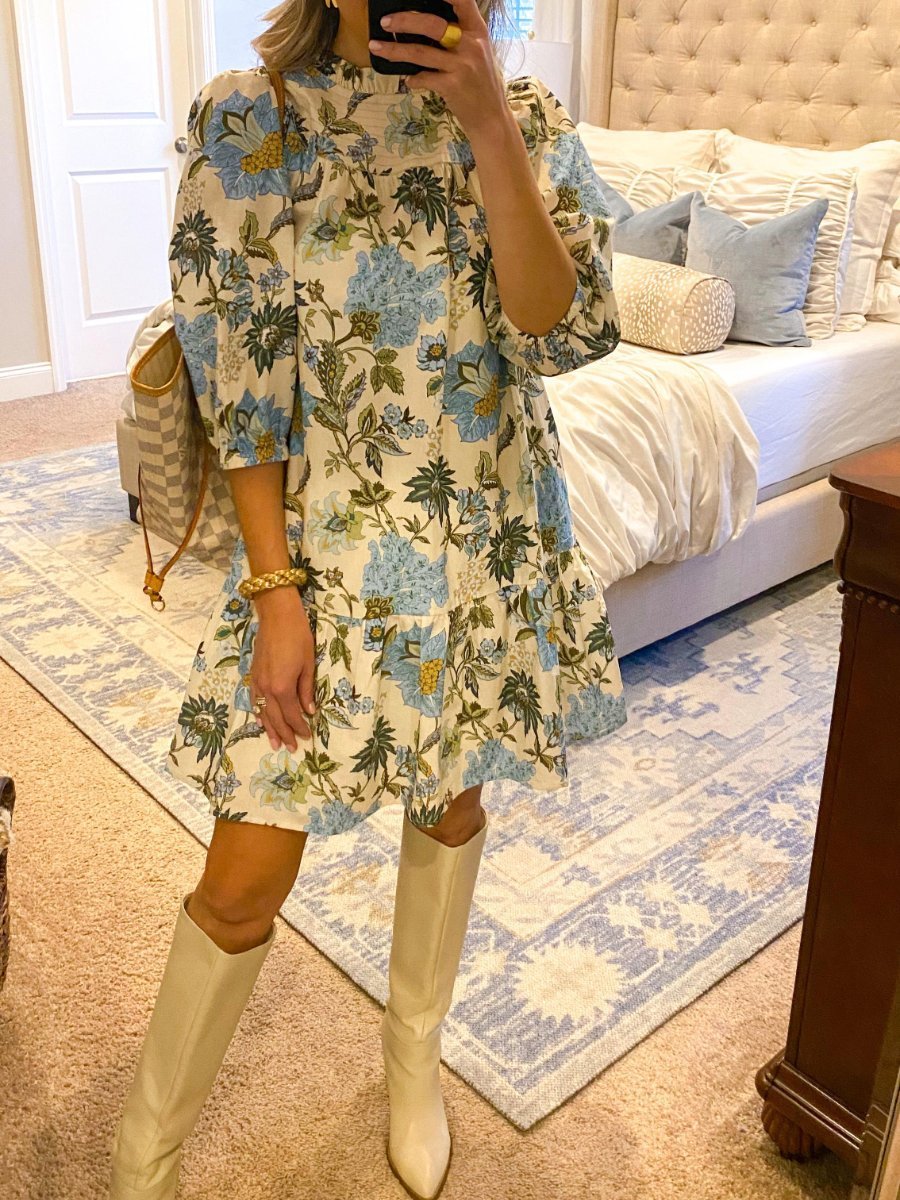 Camille Floral Mini Dress