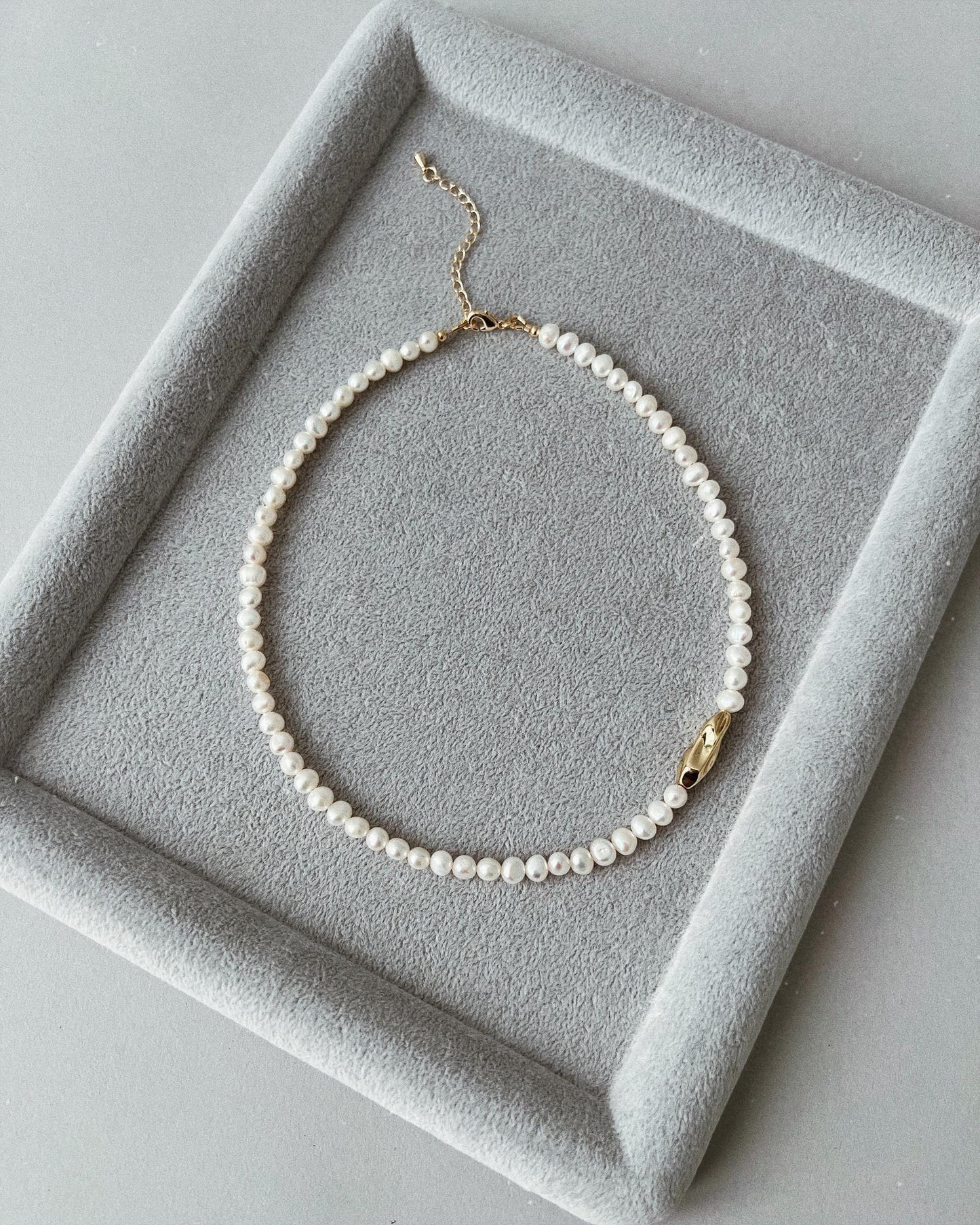 Shaped Pearl Nnecklace