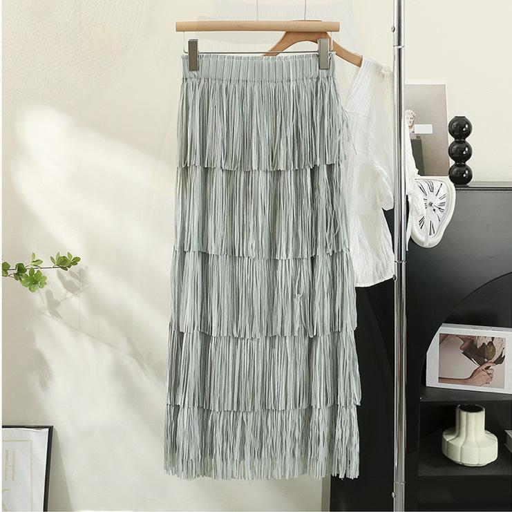 The Chic Fringed Skirt