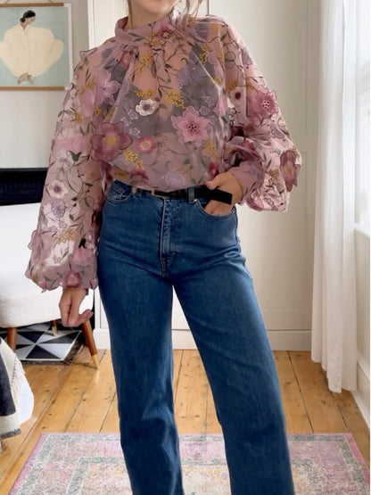 Gorgeous Flower Top