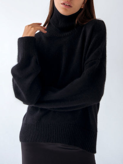 Pure Color Casual Sweater