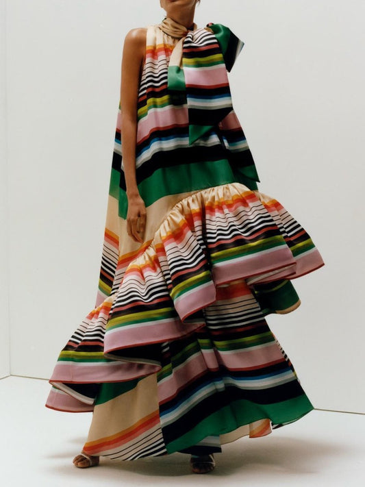 Fantastic Colorful Maxi Dress