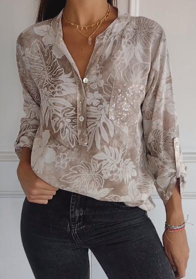 Loose Printed Top