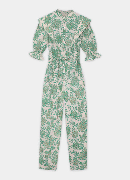 Chic Floral Printed Jumpsuit