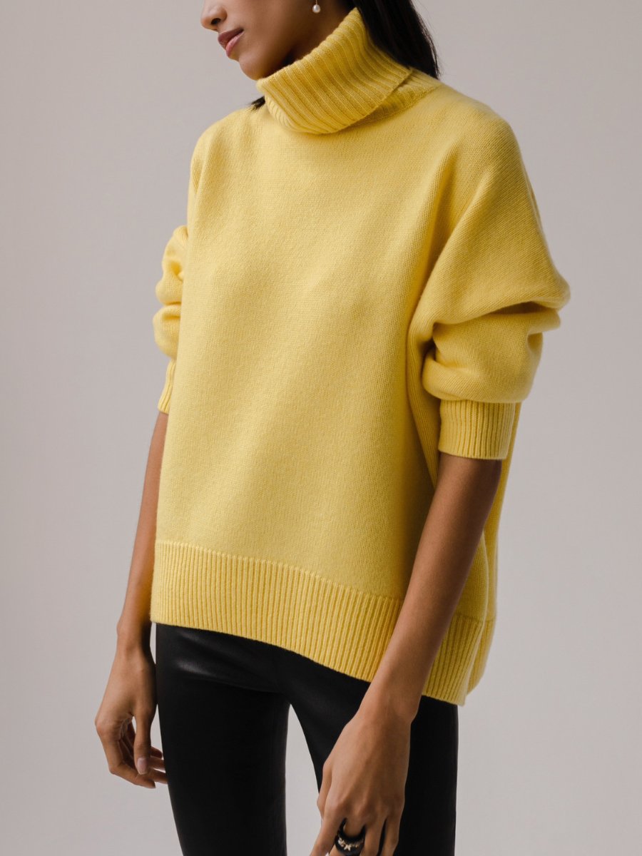 Pure Color Casual Sweater